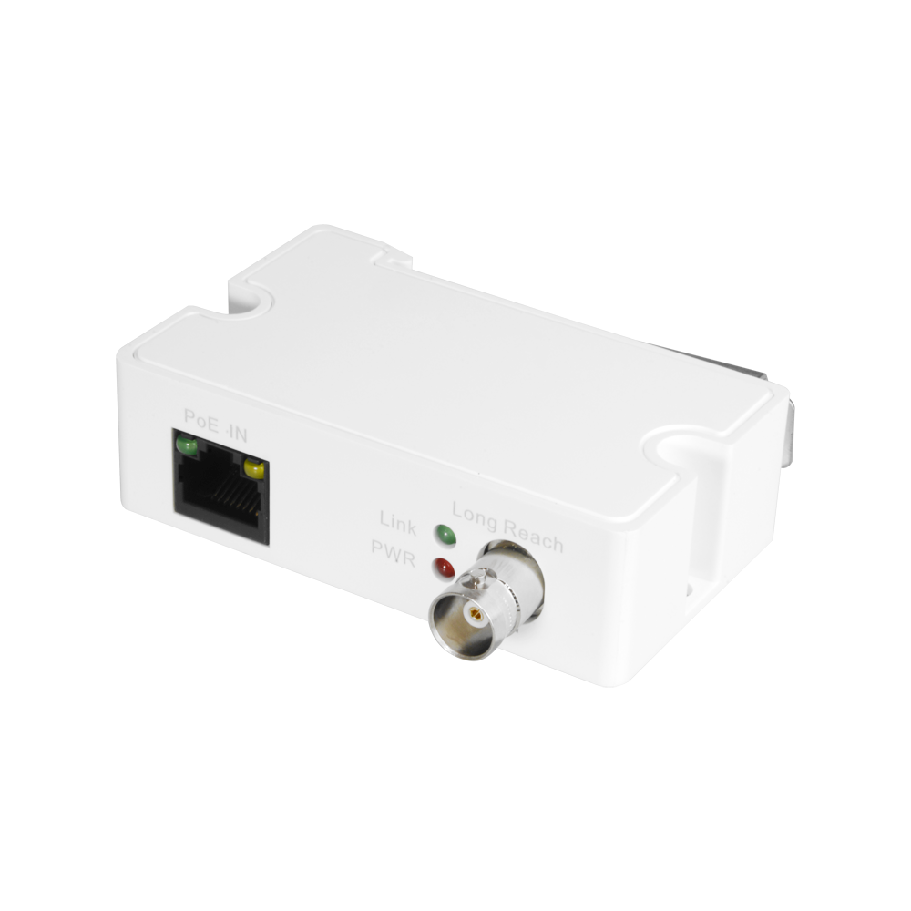 [LR1002-1EC] (LR1002-1EC) Extenseur EoC Branded - Ethernet via câble coaxial - Actif | Spécifique ePoE - Emetteur compatible avec la gamme LR1002 - Permet de transmettre 1 canal IP - Distance maximale 1.000 m