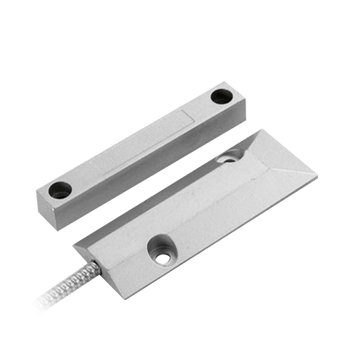 (MC-RMMC) Contact magnétique - Apte pour une installation sur métal - Technologie Reed Haute performance - Système de connexion par 2 fils - Résistance aux chocs mécaniques et électriques
