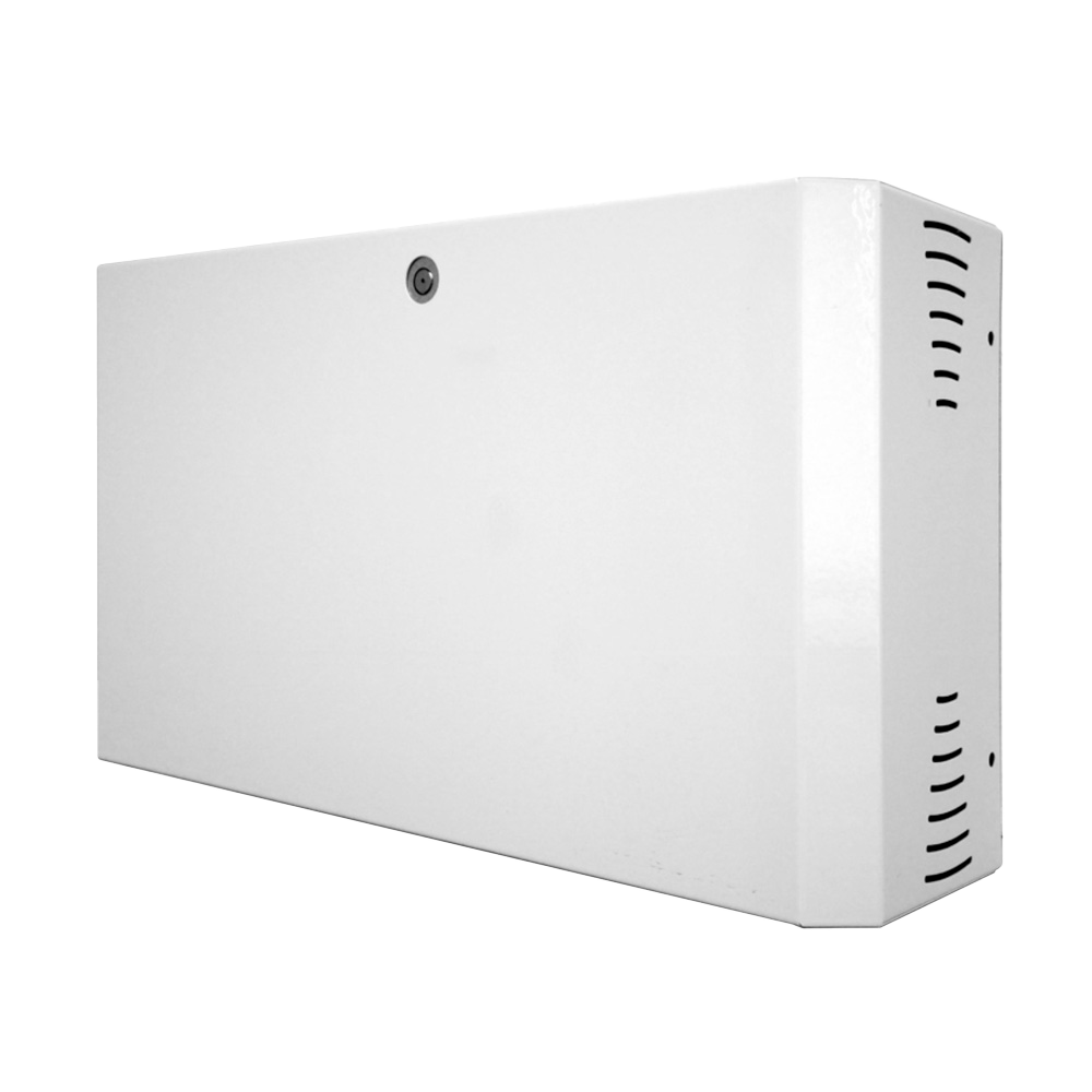 (MF-100-AJ) Générateur de brouillard Defendertech - 2 relais Ajax installés pour armement et déclenchement - 800 m3 en 100" - Batterie non incluse - Jusqu'à 5 minutes de capacité - Ne laisse aucune trace après le déclenchement