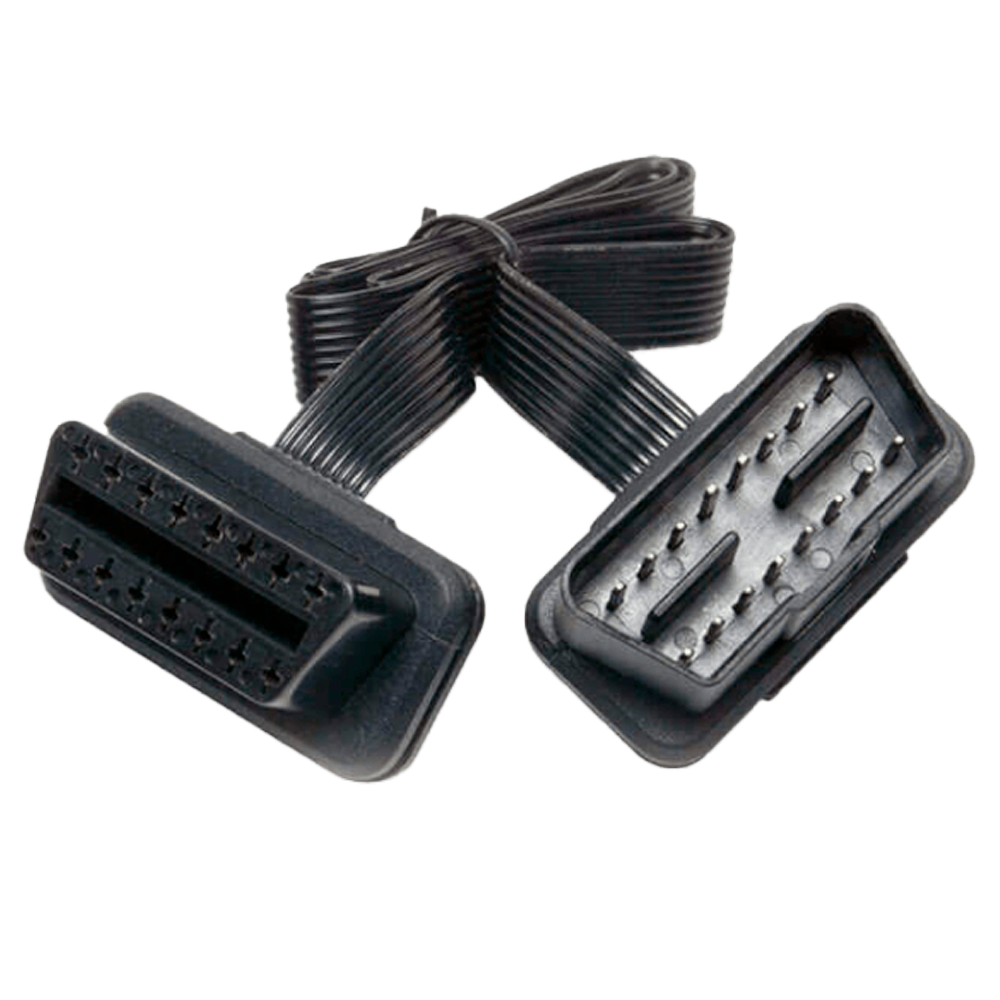 (OBDII-EXT07) Câble d'extension OBD-II - Longueur du câble de 0.7m - Compatible avec les dispositifs OBD-II