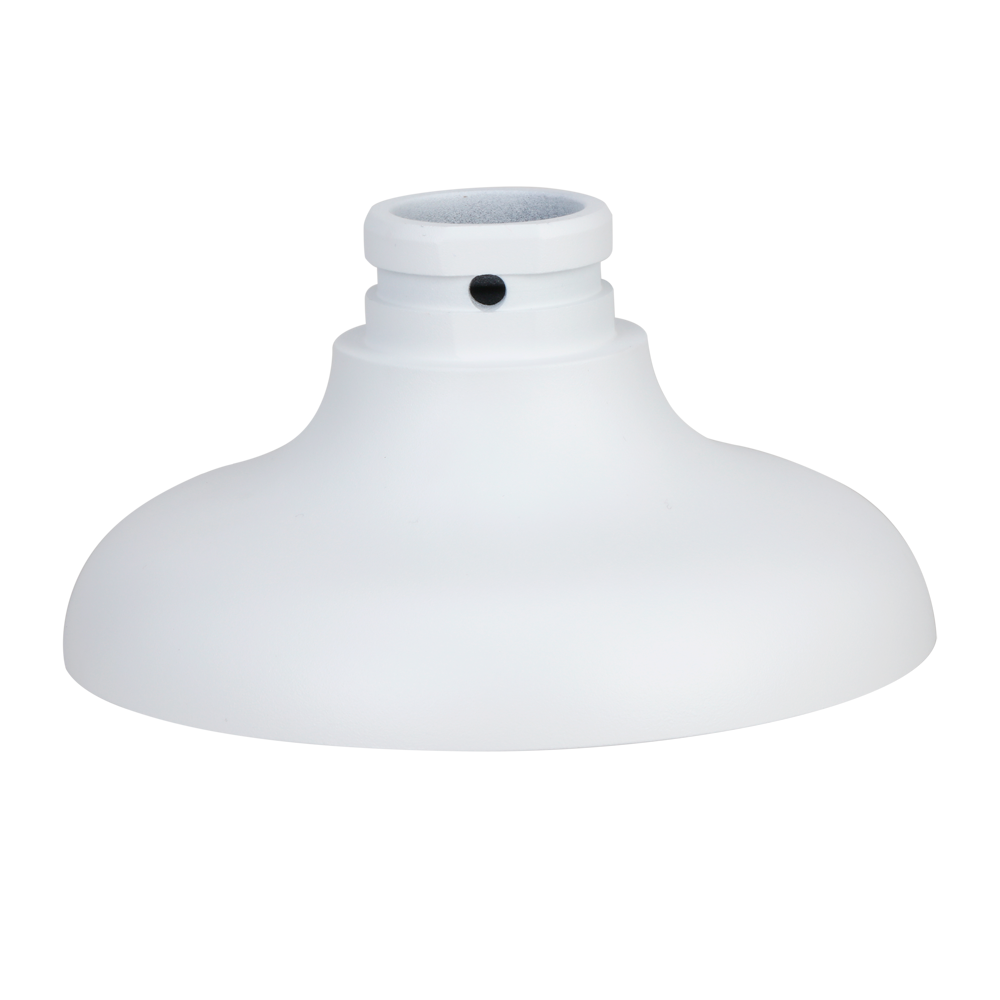 (PFA10C) Branded - Support plafond - Convient pour Dome - Fabriqué en aluminium - 83.5 (H) x 166 (Ø) mm - Passage de câble