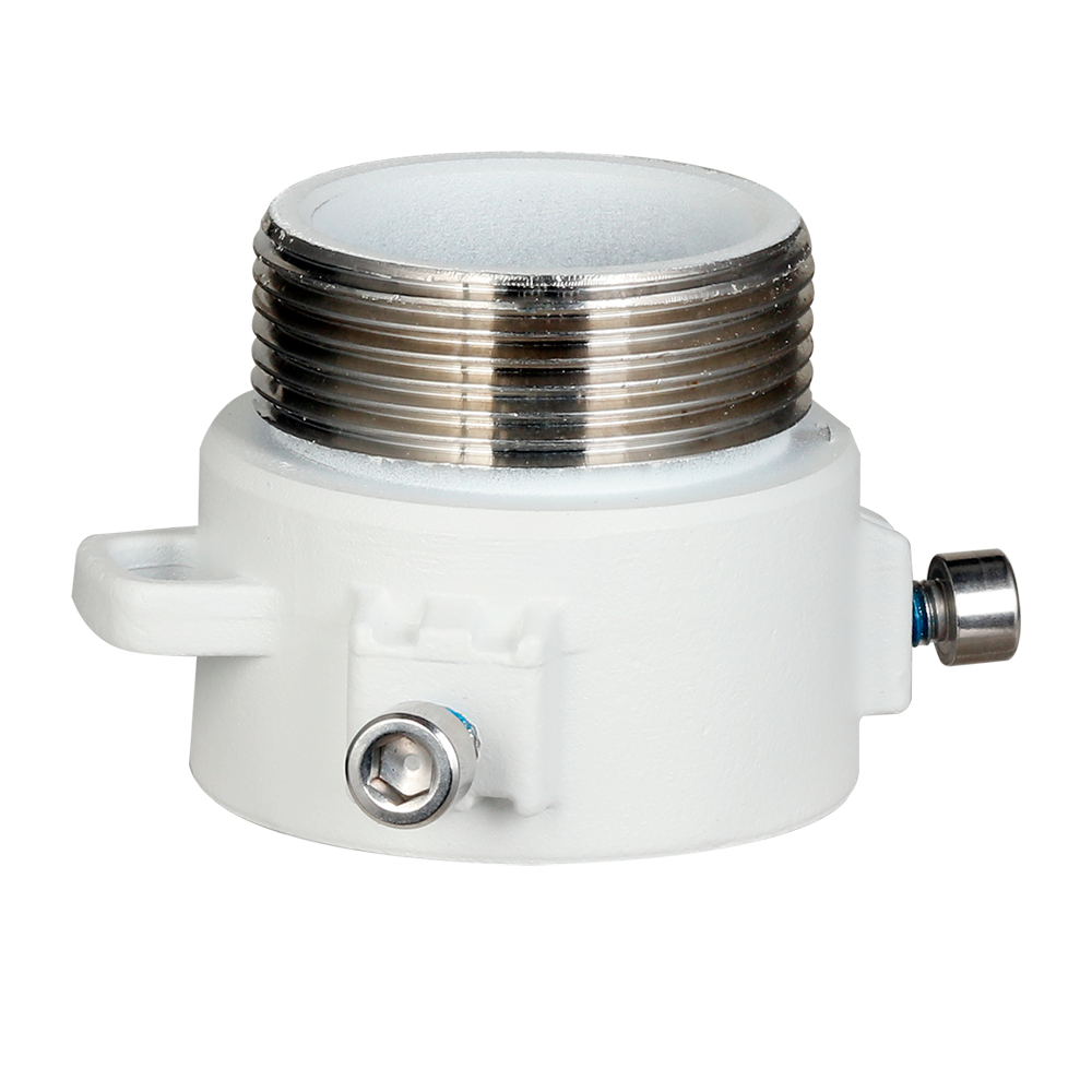(PFA118) Monture adaptateur - Pour dômes motorisées - Alliage d'aluminium - 49 (H) x 77 (Ø) mm - 340 g