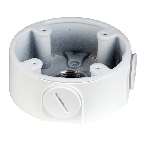 (PFA13A-E) Boite de connexions - Pour des caméras dômes - Convient pour une utilisation en extérieur - Installation dans un plafond ou un mur - Passage de câble - Couleur blanche