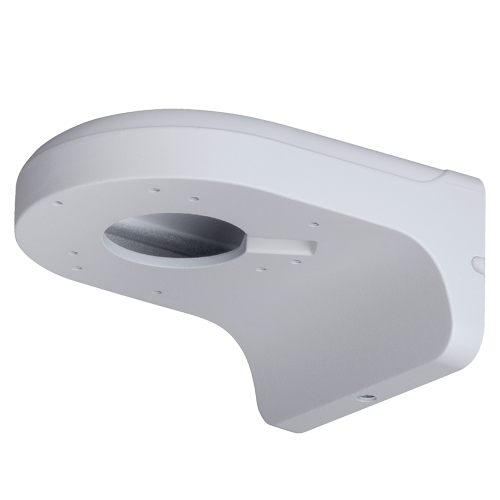 [PFB203W] (PFB203W) Support mural - Pour caméras dôme - Adapté pour une utilisation extérieure - Couleur blanche - Charge maximum 1Kg - Passage de câble
