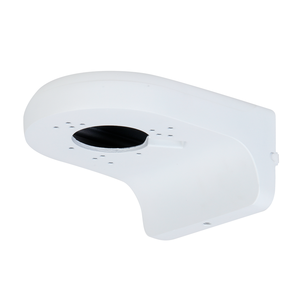 (PFB205W-E) Support mural - Pour caméras dôme - Adapté pour une utilisation extérieure - Charge maximale 2 kg - Passage de câble - Couleur blanche