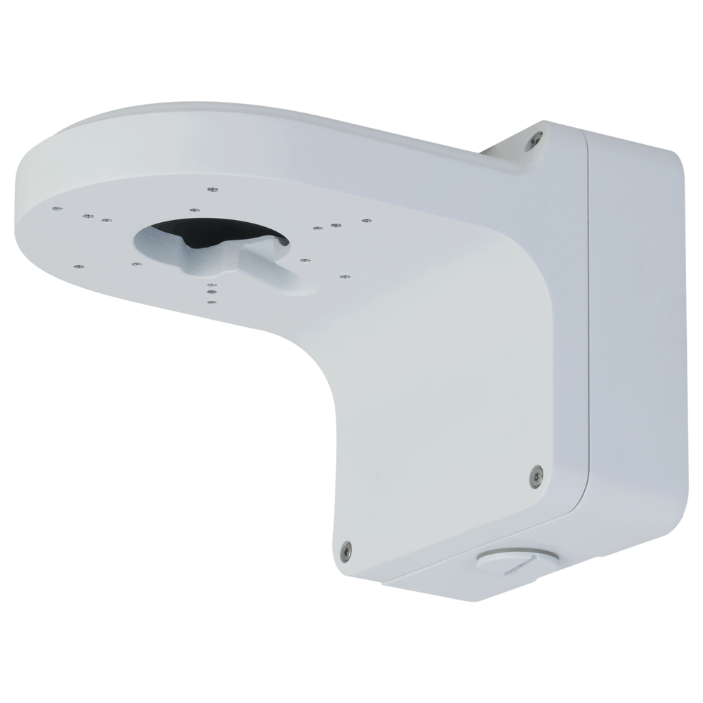 (PFB206W) Support mural - Pour caméras dôme - Adapté pour une utilisation extérieure - Charge maximale 3 kg - Passage de câble - Couleur blanche