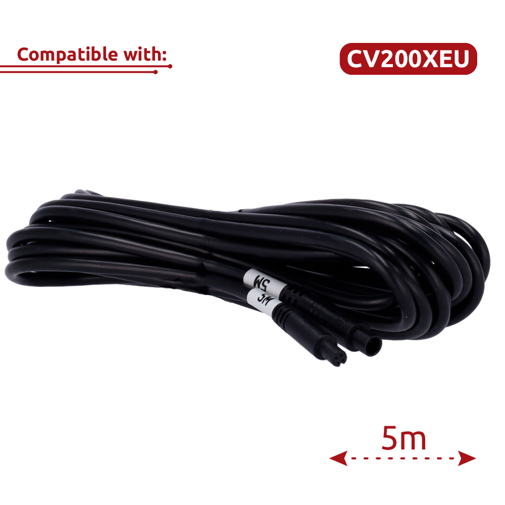 (QL-CAM-EXT-CABLE-2B-5M) Cable extensor para cámara B2B-5M - Longitud 5M - Compatible con CV200XEU