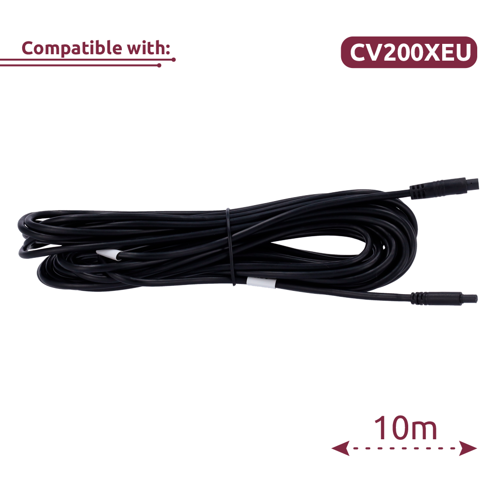 (QL-CAM-EXT-CABLE-B2B-10M) Cable extensor para cámara B2B-10M - Longitud 10M - Compatible con CV200XEU