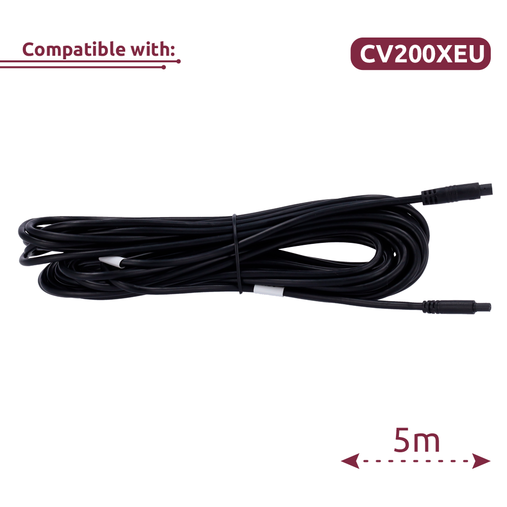 (QL-CAM-EXT-CABLE-B2B-5M) Cable extensor para cámara B2B-5M - Longitud 5M - Compatible con CV200XEU