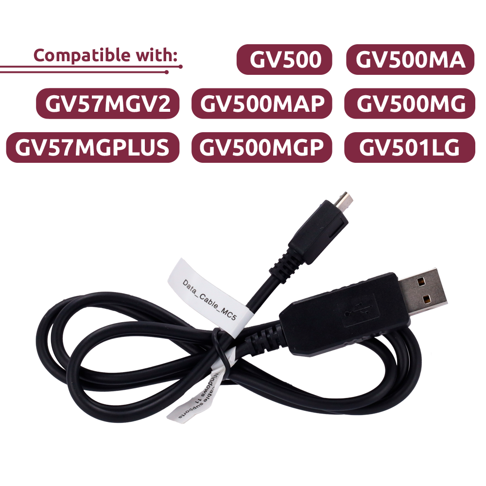 (QL-DATA-CABLE-MC5) Cable de datos USB a UART - Compatible con GV500/GV500MA/GV500MAP/GV500MG...