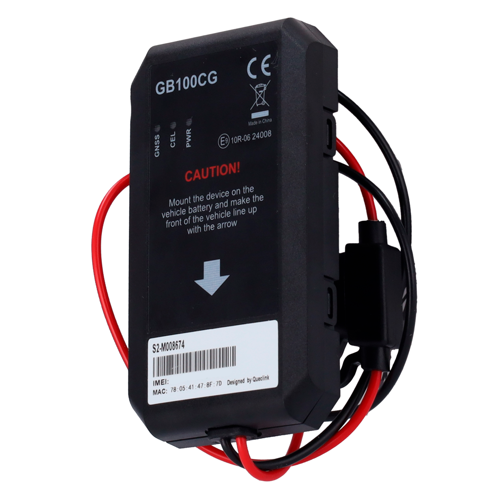 (QL-GB100CG) LTE Cat 1 con backup 2G - Instalación sencilla 2 hilos - Protección IP 67 - 6 ejes y frecuencia de muestreo de 1600Hz - Soporta BLE 5.2