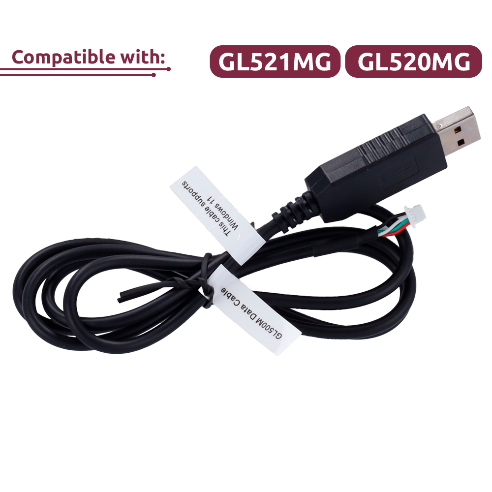 (QL-GL500M-DATA-CABLE) Cable de datos para GL500M - Compatible con GL521MG/GL520MG