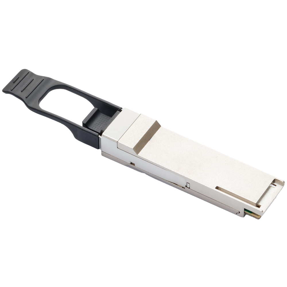 (QSFP-40G-850SR-004MMF-LC) Module émetteur-récepteur QSFP+ - Longueur d'onde 850 nm - Fibre multimode - Connecteur Duplex LC - Distance maximalle 400 m - 40Gbps - 40GBASE-SR