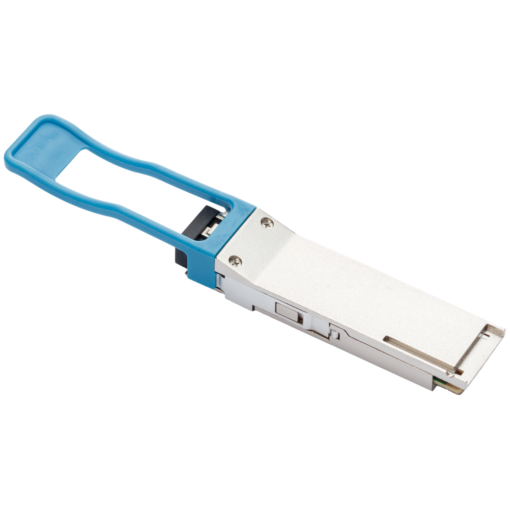 (QSFP28-100G-1310LR-10SMF-LC) Module émetteur-récepteur QSFP28 - Longueur d'onde 1310 nm - Fibre monomode - Connecteur Duplex LC - Distance maximale 10 km - 100Gbps - 100GBASE-LR4