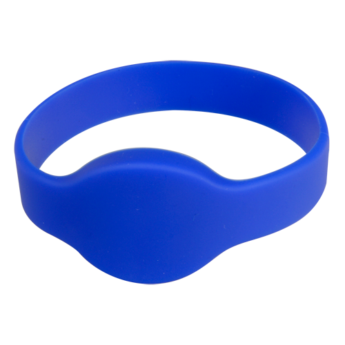 [RFID-BAND-B] (RFID-BAND-B) Bracelet de proximité - ID par radiofrequence - MS passif  |  bleu - Basse fréquence 125 kHz - Diamètre 65 mm - Sécurité maximale