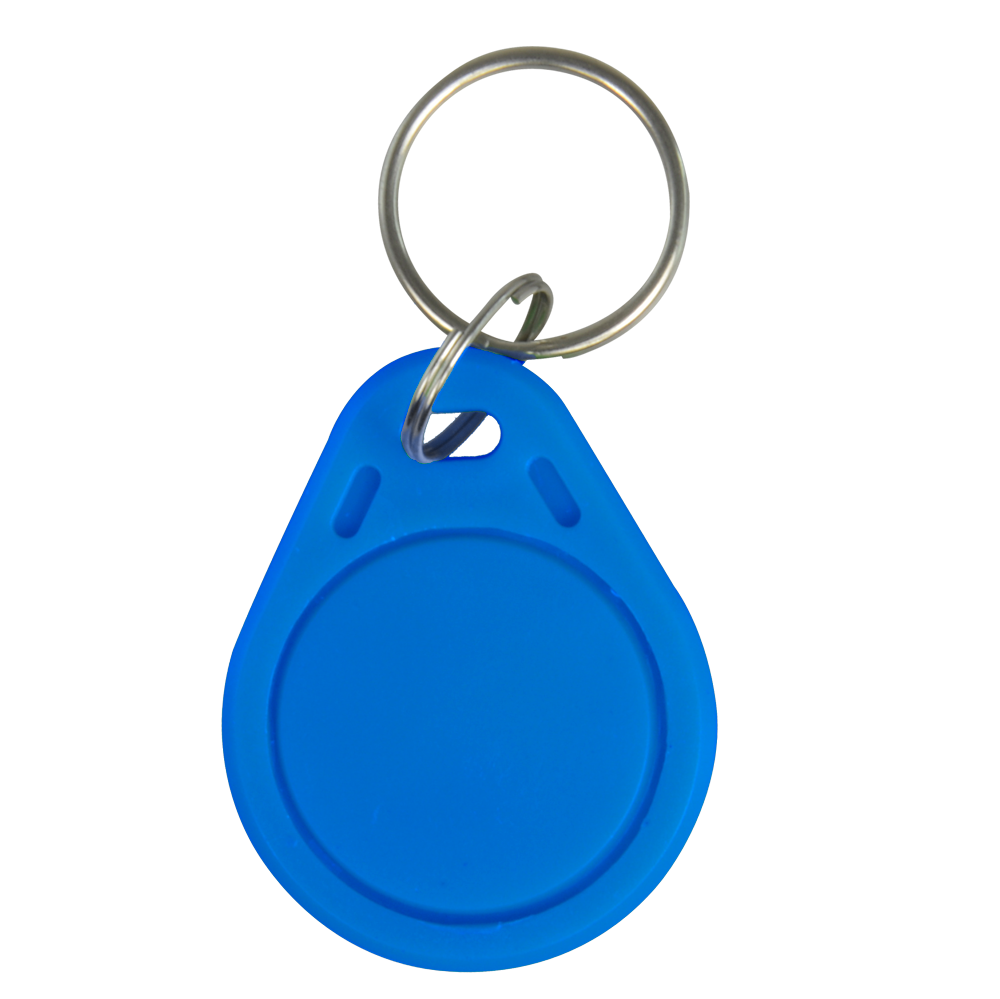 (RFID-TAG) Badge TAG de proximité numéroté - ID par radiofrequence - MS passif  |  bleu - Basse fréquence 125 kHz - Leger - Sécurité maximale