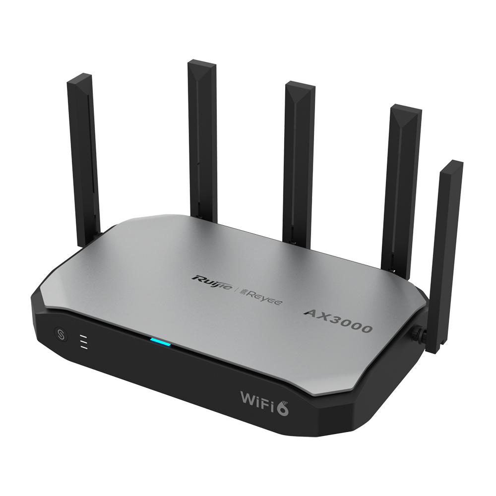 [RG-EG105GW-X] (RG-EG105GW-X) Routeur Wi-Fi Cloud Reyee avec Mesh - Wi-Fi 6 2x2 | 5 Ports RJ45 10/100 /1000 Mbps - Prend en charge jusqu'à 4 WAN pour basculement ou équilibrage - Jusqu'à 1200 Mbps de bande passante - Serveur VPN IPSec, L2TP, PPTP, OpenVPN - Contrôle intelligent de la bande passante