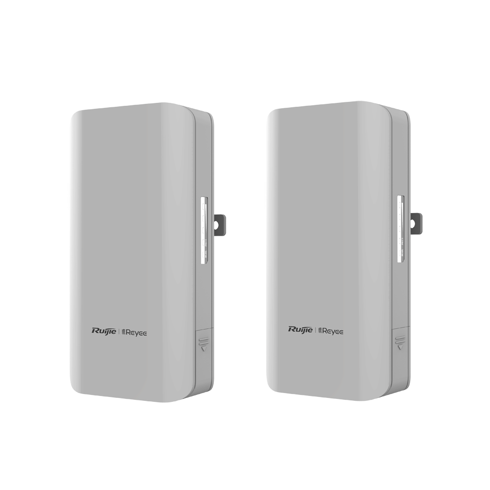 [RG-EST310 V2] (RG-EST310 V2) Reyee - Liaison sans fil jusqu'à 1 km - Fréquence de 5 Ghz - Basé sur 802.11 a/n/ac - IP54, apte pour extérieurs - 2 unités couplées