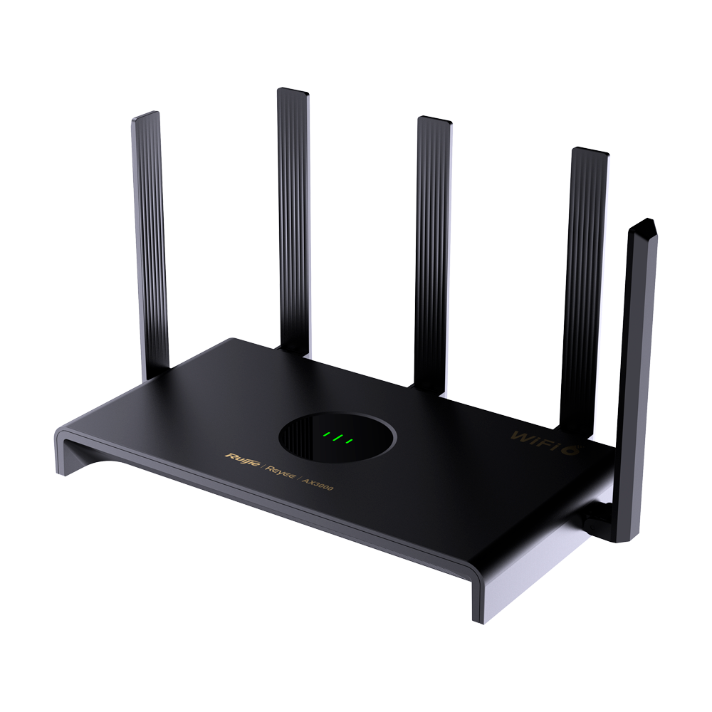 [RG-EW3000GX PRO] (RG-EW3000GX PRO) Reyee Router Gigabit Mesh Wi-Fi 6 AX3000 - Ajout de liens WAN - 4 ports RJ45 10/100/1000 Mbps - 802.11ax 2x2 et double bande 2,4 et 5 GHz - Mode répéteur, routeur, points d'accès, WISP - Petit bureau / Bureau à domicile / Jeux