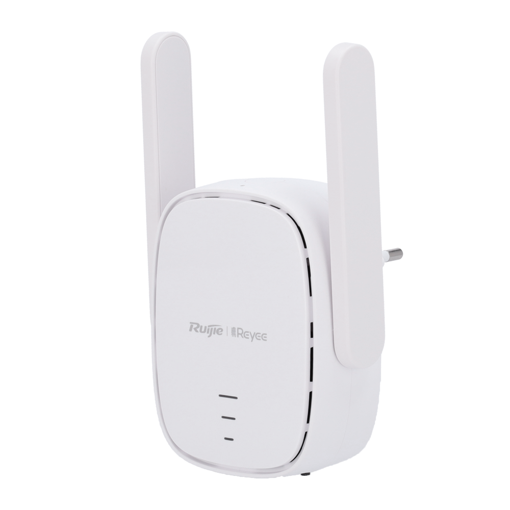 [RG-EW300R] (RG-EW300R) Reyee Wi-Fi Extender - 1 Port RJ45 10/100Mbps - Wi-Fi 4 2x2 Bande 2.4GHz - Gestion à distance via le cloud - Contrôle parental, réseau invité, Roaming - Petit bureau / Bureau à domicile