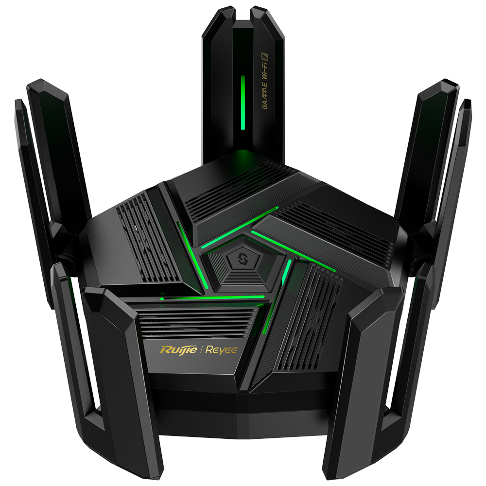 [RG-EW7200BE PRO] (RG-EW7200BE PRO) Reyee - Routeur WiFi Mesh Gigabit 7 BE7200 - 5 ports RJ45 10/100/1000/2500 Mbps - 802.11be 4x4 et double bande 2,4 et 5 GHz - Petit bureau / Bureau à domicile / Jeux