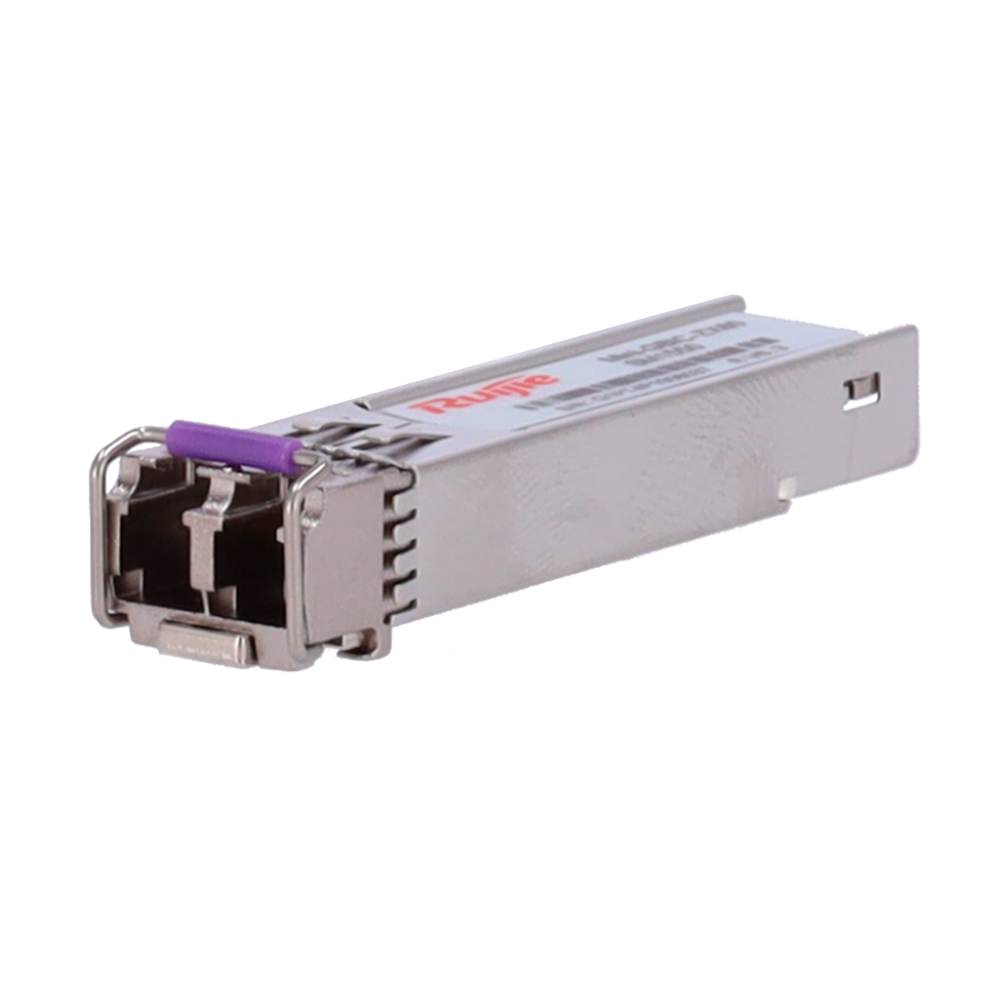(RG-MINI-GBIC-ZX80-SM1550) Module émetteur-récepteur SFP Ruijie - Longueur d'onde 1550 nm - Fibre monomode - Connecteur Duplex LC - Distance maximale 80 km - 1Gbps - IEEE1000BASE-ZX